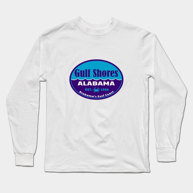 Gulf Shores Alabama Gulf Of Mexico Long Sleeve T-Shirt by DD2019